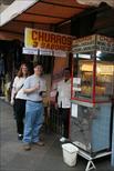 Eating churros